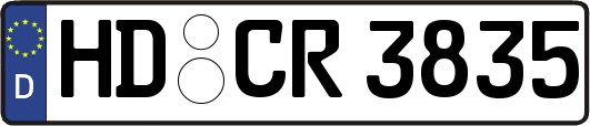 HD-CR3835