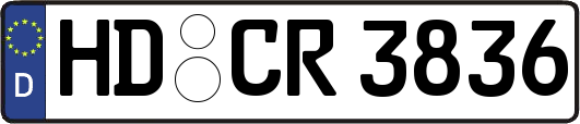 HD-CR3836