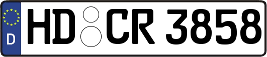 HD-CR3858