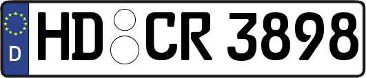 HD-CR3898