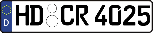 HD-CR4025