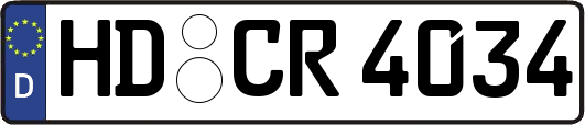 HD-CR4034