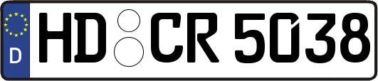 HD-CR5038