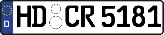 HD-CR5181