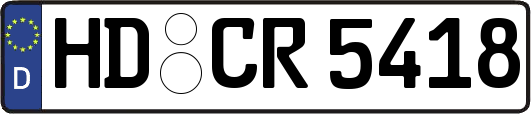 HD-CR5418