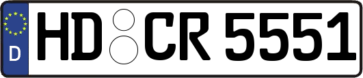 HD-CR5551