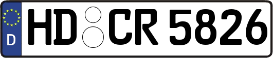 HD-CR5826