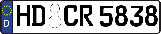 HD-CR5838