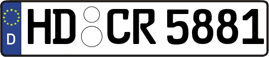 HD-CR5881