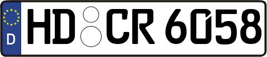 HD-CR6058