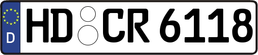 HD-CR6118