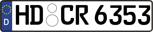 HD-CR6353