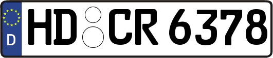 HD-CR6378
