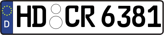 HD-CR6381