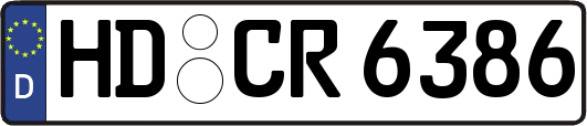HD-CR6386