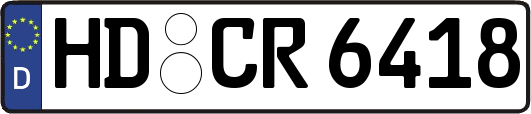 HD-CR6418