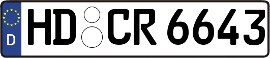 HD-CR6643