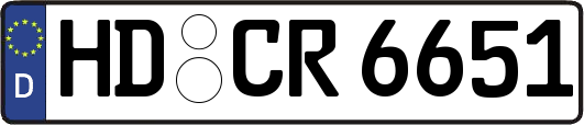 HD-CR6651