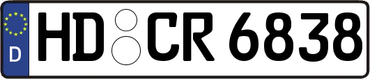 HD-CR6838