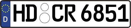 HD-CR6851