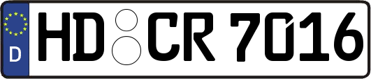 HD-CR7016