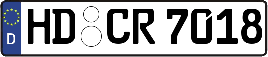 HD-CR7018