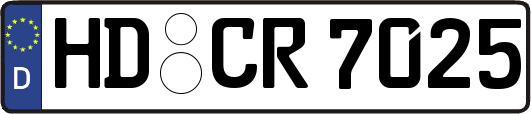 HD-CR7025