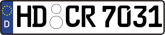 HD-CR7031