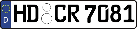 HD-CR7081