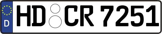 HD-CR7251
