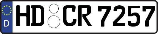 HD-CR7257