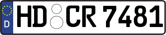 HD-CR7481