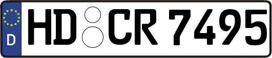HD-CR7495