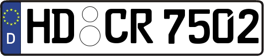 HD-CR7502