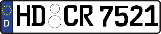 HD-CR7521