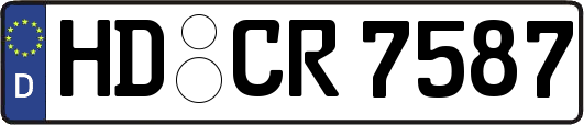HD-CR7587