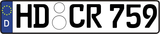 HD-CR759