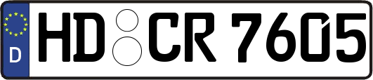 HD-CR7605