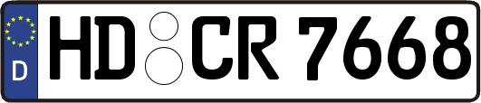 HD-CR7668