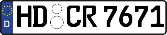 HD-CR7671