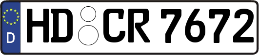 HD-CR7672