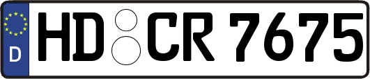 HD-CR7675