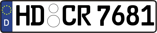 HD-CR7681