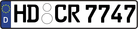 HD-CR7747