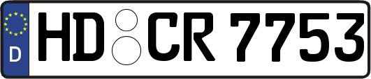 HD-CR7753