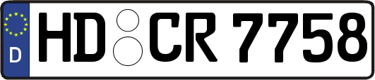 HD-CR7758