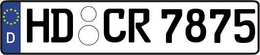 HD-CR7875