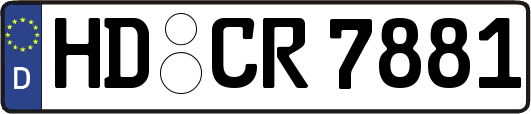 HD-CR7881