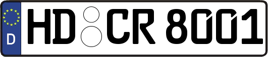HD-CR8001