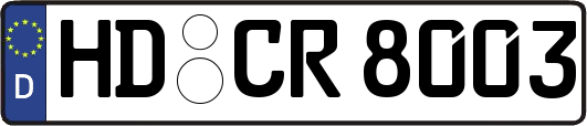 HD-CR8003